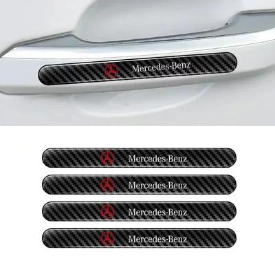 Car Door Handle Sticker Scratched Door Bowl Protection Sticker For Mercedes Benz W203 W206 W220 W205 W211 W212 W201 W210 W108