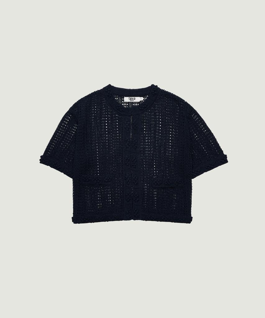 GROVE Reya H/S Knit Cardigan (2Color)
