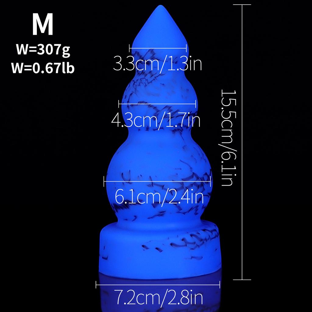 Large Anal Plug In The Anus For Men And Women Artificial Dildo Anal Plug Fist Anal Dilation Masturbator Adult SM Sex Toy