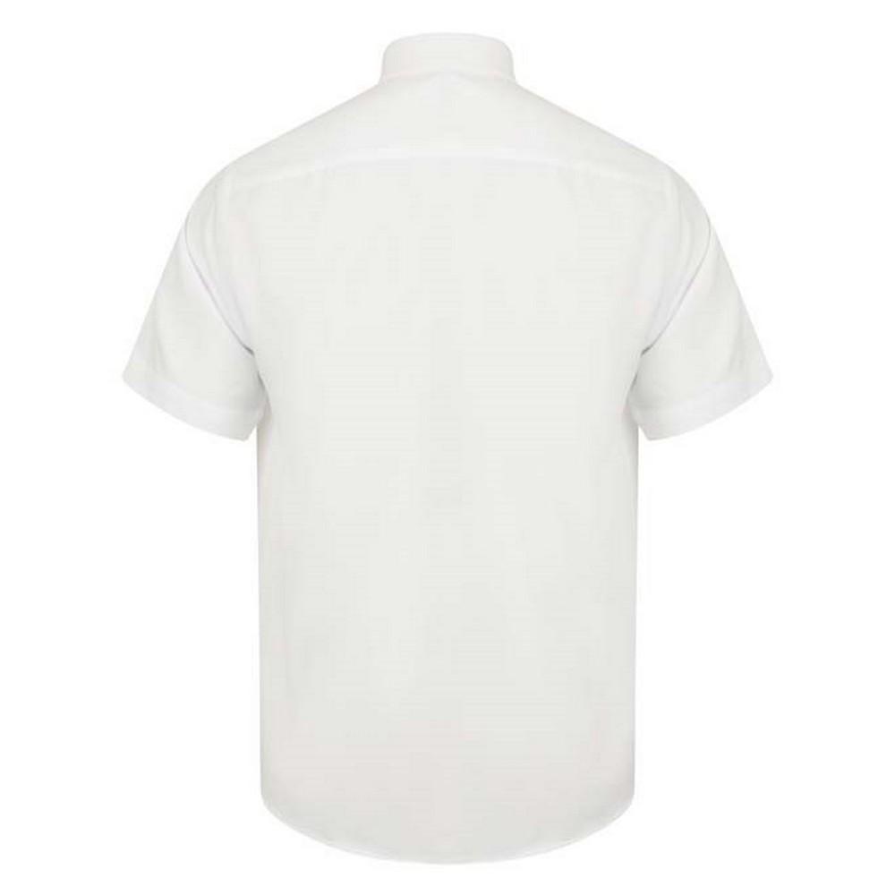 Henbury Mens Wicking Short-Sleeved Shirt