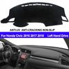 Car Dashboard Cover Dash Mat Anti-Sun For Honda Civic 2016 2017 2018
