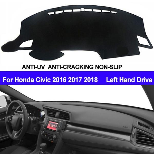 Car Dashboard Cover Dash Mat Anti-Sun For Honda Civic 2016 2017 2018