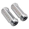 For Harley Victory Others Models with Bars Motorcycle Accessories 1.25'' Left & Right Crash Bar Turn Signal Light Running Light