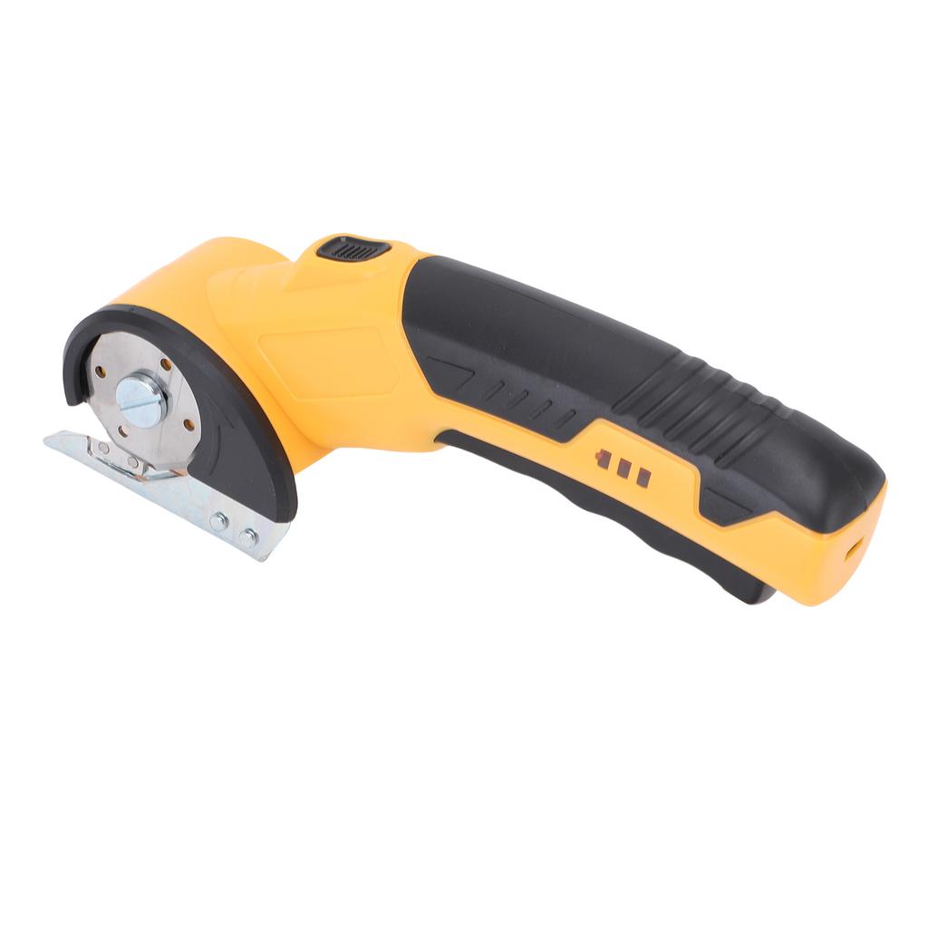 Cordless Electric Scissor Rechargeable Power Rotatable Cardboard Box Cutter Small Fast Cutting for Fabric Leather