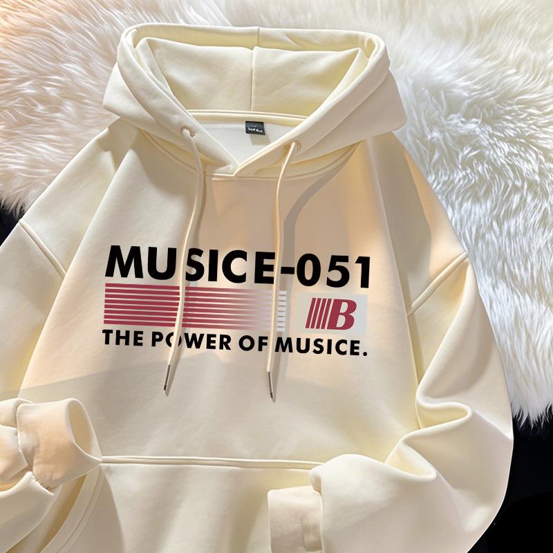 

European hooded sweater women s new casual versatile velvet thickened pullover hoodie for boys in autumn and winter 2025 XXXL