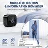 Mini Monitor Intelligente HD Wifi Telecamera di Sorveglianza Video Vocale Registratore DV Telecamera di Sicurezza Wireless Occulta da Interno Piccola Telecamera per Babysitter
