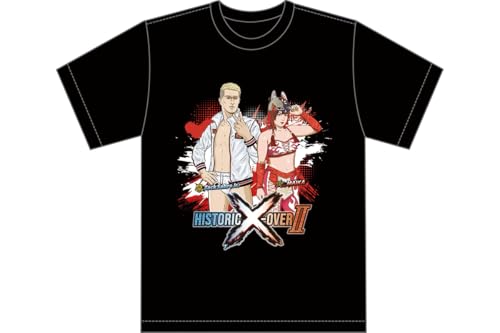 

New Japan Pro-Wrestling Zack Sabre Jr. & Maika Historic X-over T-Shirt, Size 2, Medium, 6068102776