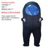 Inflatable Space Suit Costume Adult Astronaut Theme Blow Up Funny Costume for Cosplay Carnival Halloween Christmas Party