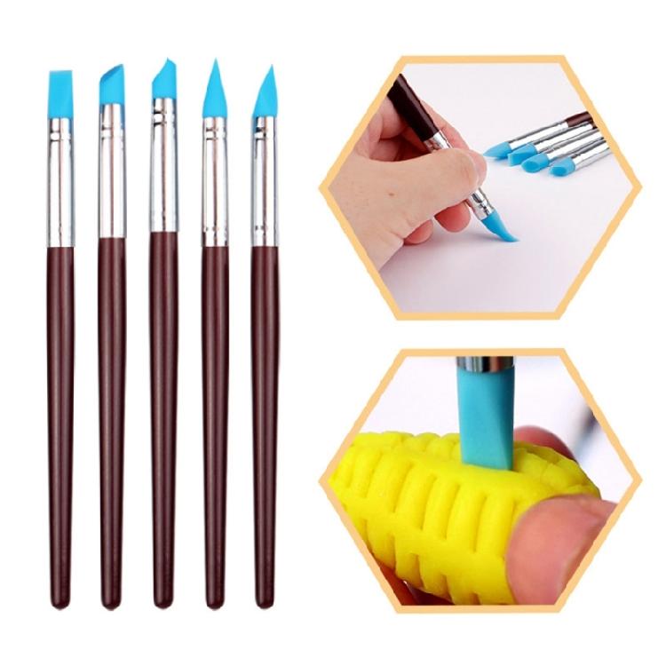 43Pcs DIY Ceramics Tool Clay Sculpture Tool Set to Beginner Multitool Craft Sculpting Pottery Modeling Carving Kits