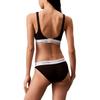 Calvin Klein Letter Underbreathable Comfortable Sports Bra Women underwear Black 000QF7900E-UB1