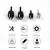 0.3-6.5mm Hex Shank Quick-Change Self-Centering Drill Chuck for 3.6 Electric Grinder