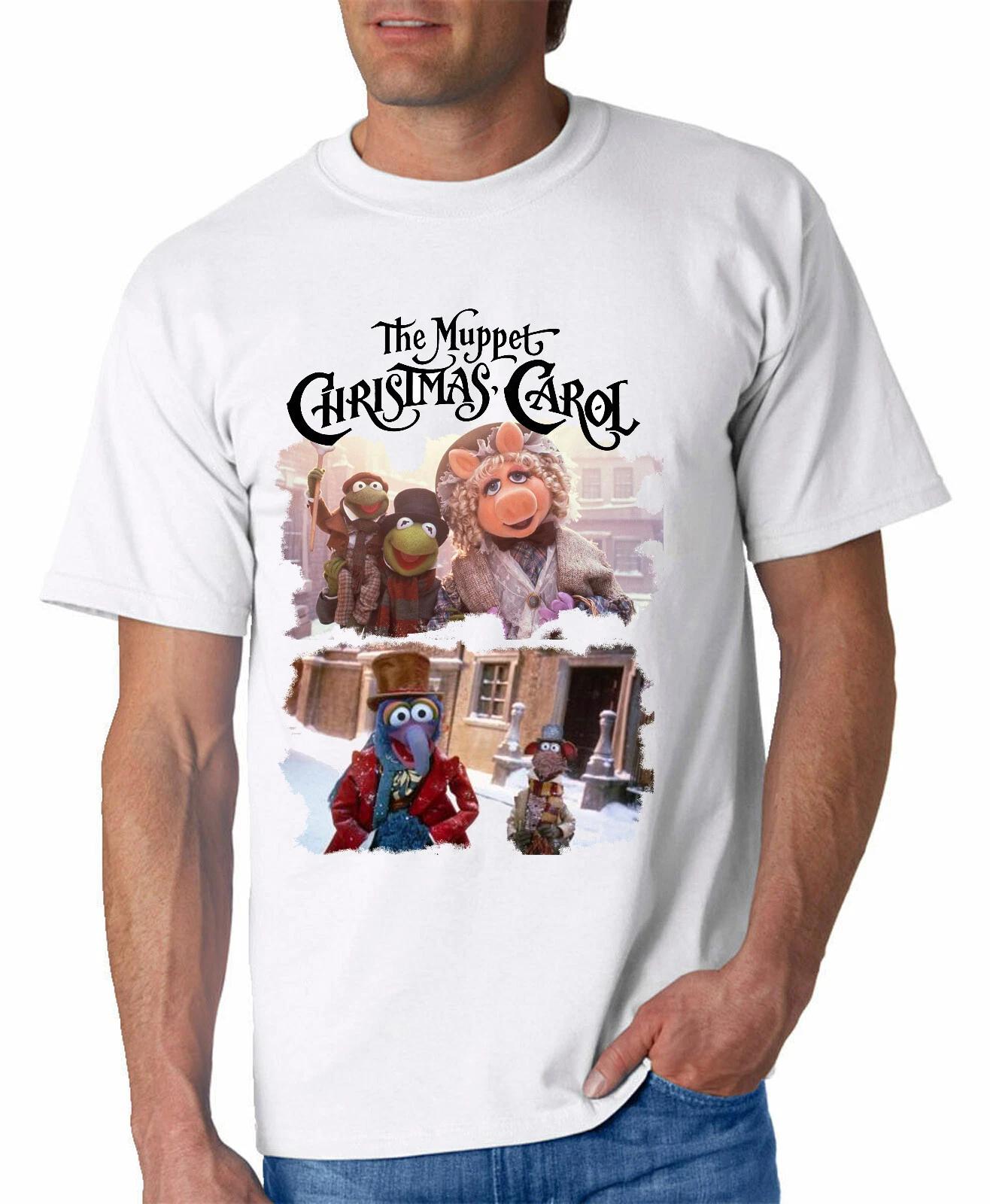 muppets christmas carol tshirt classic t shirt art film movie xmas funny 3XL