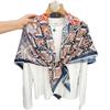Women S Fashionable Thin Sunscreen Large Square Scarf For Summer