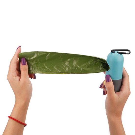 

Yousheng Pet Dog Puppy Poop Bag Dispenser Box LED Flashing Waste Carrier Holder Case