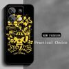 Fashion Trends WU-T-TANG CLANs Ins Phone Case For Redmi Note 14 13 12 11 Pro Plus S 5G 14C A3 Soft Black Phone Cover