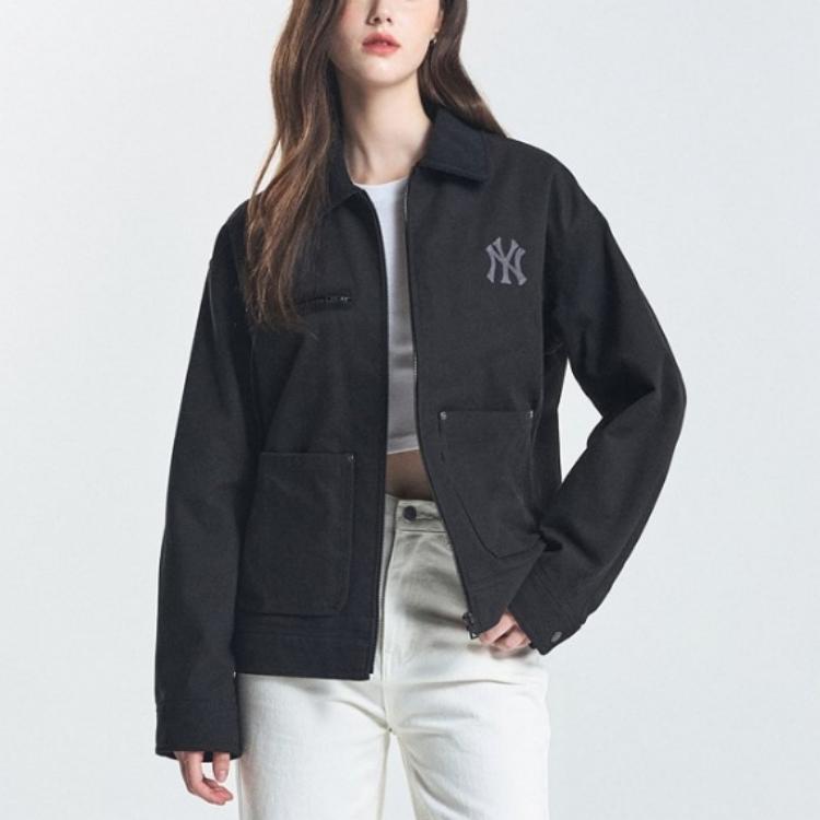 New MLB New York Yankees Jackets Coats Unisex Black 3AJPB0146-50BKS