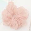 Lystrfac Letter Organza Oversized Scrunchie Women Rubber Bands Elastic Hair Bands Hair Tie Ponytail Holder Hair Accessories