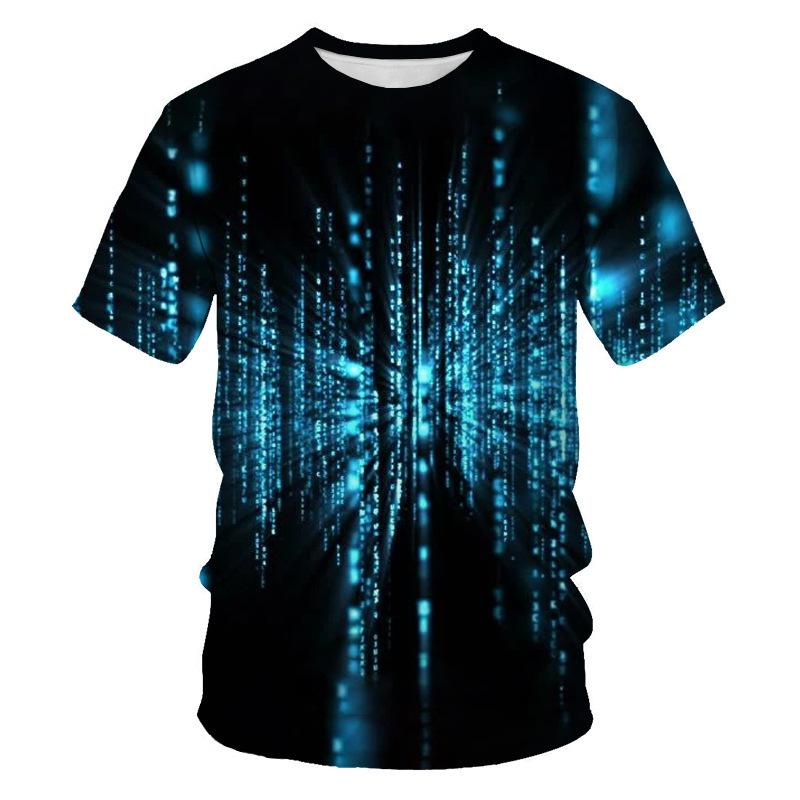 Ice 3D Printed T-shirts for Men and Women, Drip, O-neck T-shirts, Log Fashion, Street Clothing Look, Kids Top Clothes