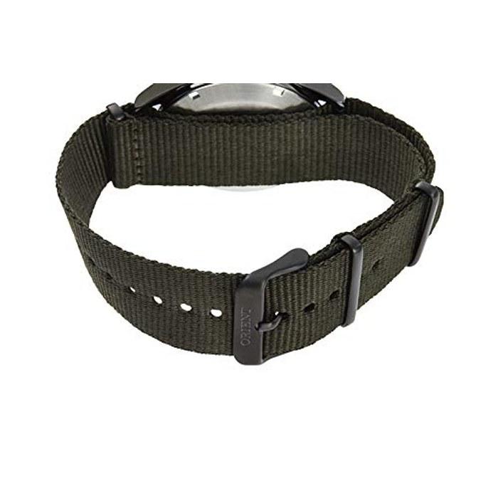 [Orient] Field Automatic Watch RN-AK0403N, Dark Gray/Khaki Nylon