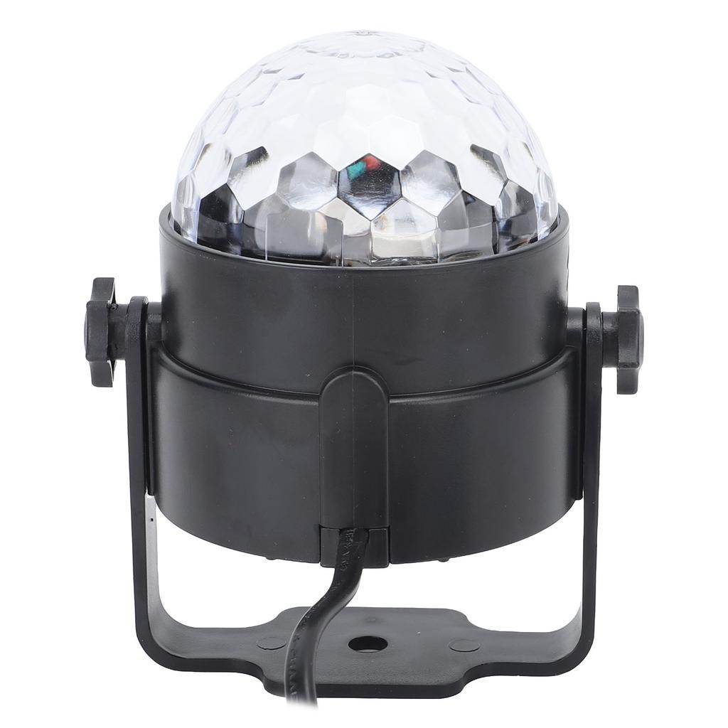 LED Party Light with Remote Control RGB Color Rotating Ball Lamp for KTV Dance Stage Decoration 100‑