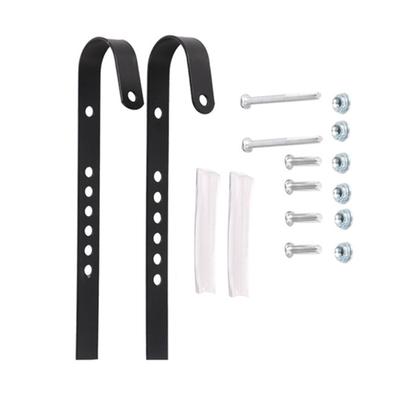 Cycling Front Basket Hook Multifunctional Adjustable Height Detachable Metal Quick Release Hook