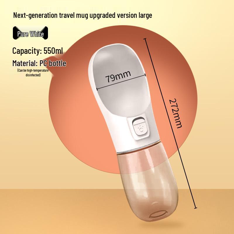 Pet Travel Cup: Portable Water Bottle for Dogs and Cats