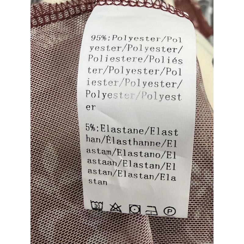 Women's Long Sleeve T-shirt Slim Fit Stand Collar Mesh Retro Printed Floral Women's T-Shirts Fashion Elegant Sexy See Through Base Female Tee Tops