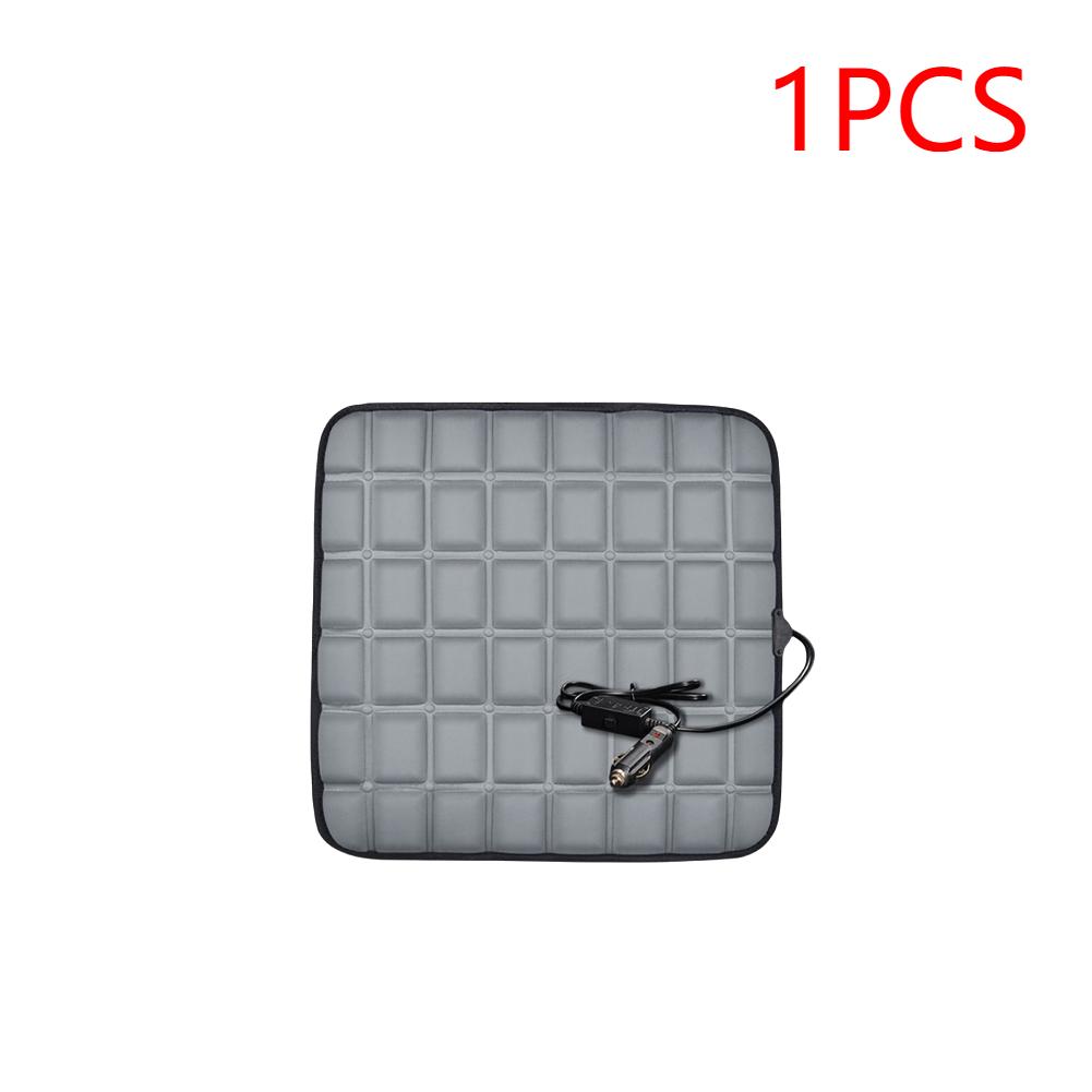 1/2PCS Universal 12V Car Seat Heated Cover 3 Gear Adjustable Temperature Car Seat Heater USB Winter Car Seat Heating Pad