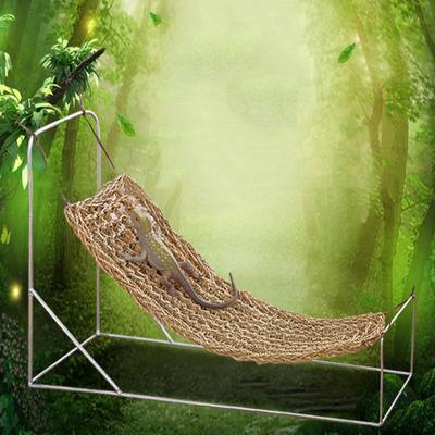 Reptil Eidechse Hängematte Hamster Reptil Grasmatte Haustierbett Seetang Hängematte Schaukel Haustier Reptil Spielzeug Hängende Bettmatte Hängendes Sofa