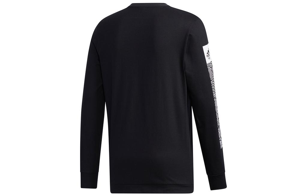 Adidas T Shirts Men's Black Crew Neck Moderate Straight Fit GD4976