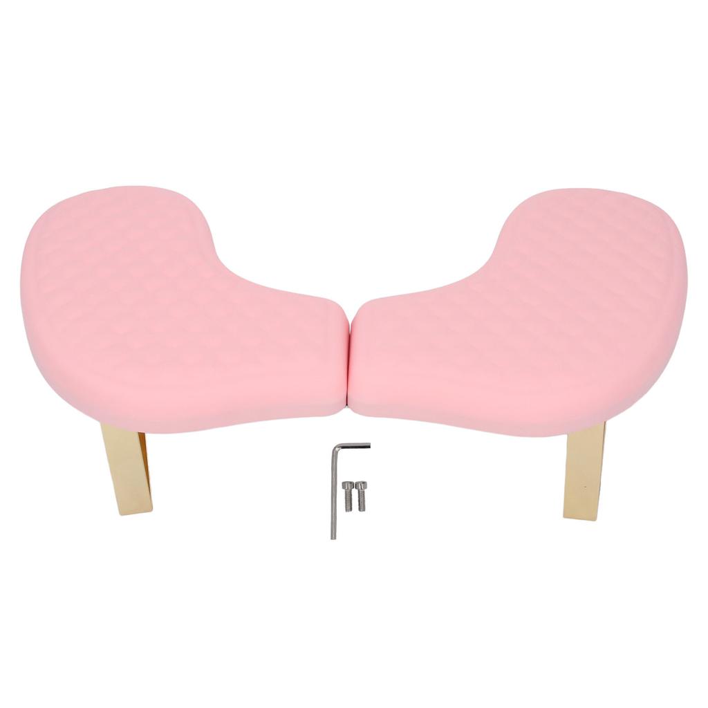 Podpórka pod ramię do paznokci dla stylistki paznokci Odłączana w kształcie U Miękka PU Składana podpórka pod dłoń do manicure do salonu domu