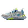 Li-Ning Reverse 2020 Breathable Low-Top Casual Shoes Women Casual Shoes Blue Gray AGCQ182-4