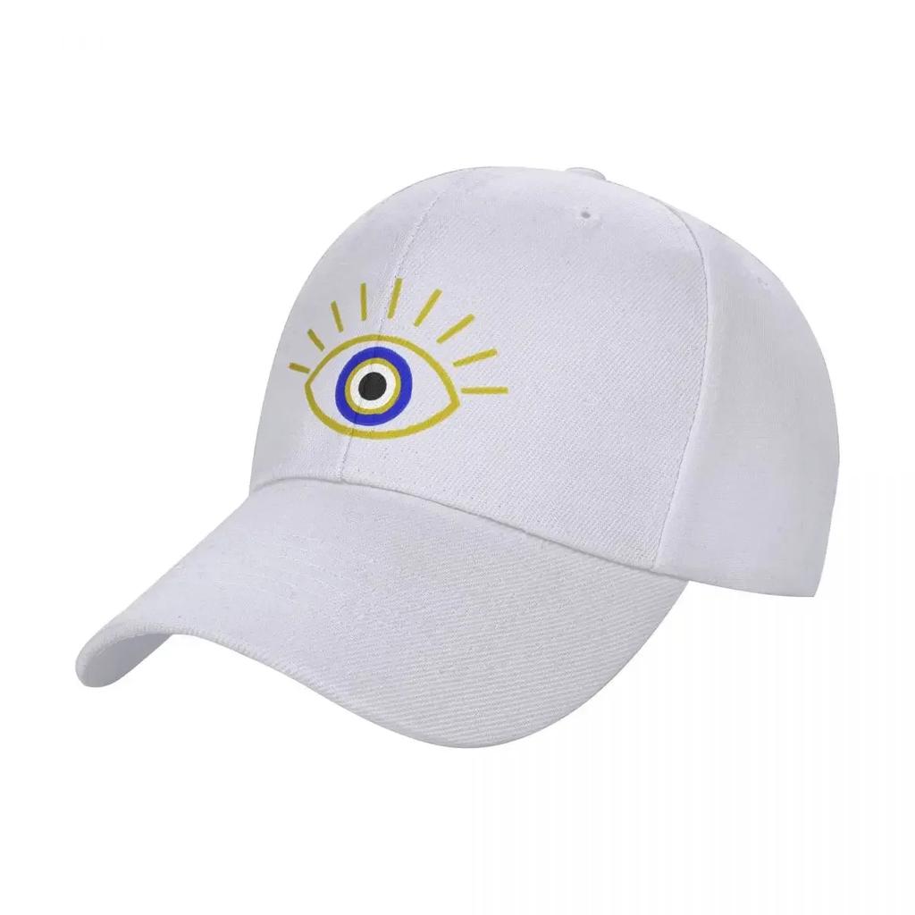 New Boho Style Evil Eye Design Baseball Cap Vintage Hat Baseball Cap sun hat Golf Wear Golf Women Unisex's
