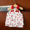 Puppy Full Printed Traction Suspender Dress Small Dog Bigbear Teddy Summer Outdoor Thin Pet Dog Dress