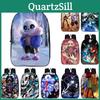 Zaino Unico Undertale Sans da 17 pollici per Bambini con Design Confortevole e Fantasie alla Moda