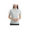 adidas Polo de Golfe Feminino Slim Fit Manga Curta Tops Verde Cristal-Esmeralda JC9237