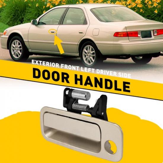Front Left Driver Side Outside For Toyota 1997-2001 4M9 Camry Gold Door Handle