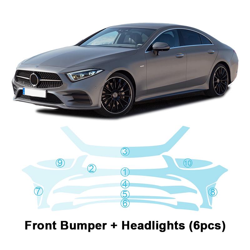 Mercedes-Benz CLS C257 (22-24) TPU Invisible Anti-Scratch Brightening Protective Film