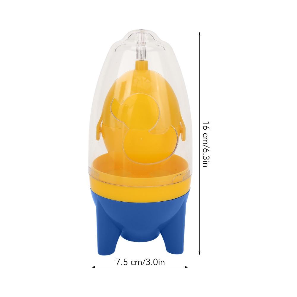 Fun Shape Egg Scrambler Shaker High Torsion Rotation Hand Powered Golden Egg Make Manual Drawstring Egg Yolk White Mixer Kitchen