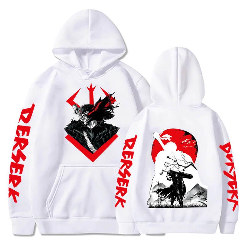 Berserk Guts Retro Streetwear Hoodie