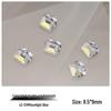 Luxury Crystal Diamond Nail Art: Rectangle & Square Shapes, Super Flash Finish, Versatile Manicure Accessory.