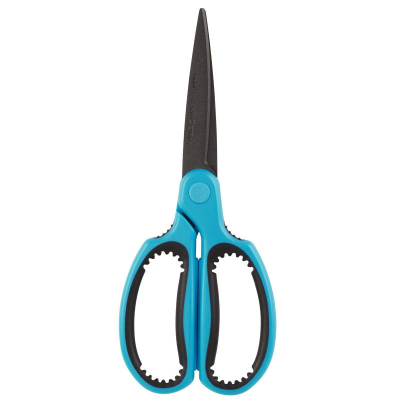 Qixin B2740 Medium Non-Stick Comfort Scissors - Cuts 8 Sheets, 180mm 180mm (7 inches) зелёный/изумрудный