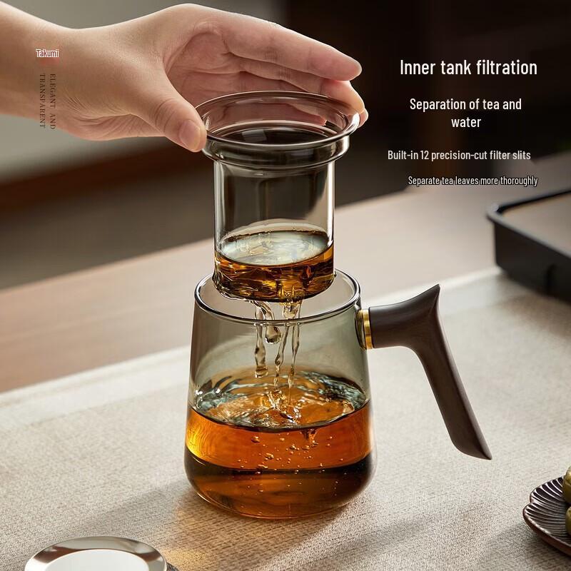 YIHUTEA Glass Tea Infuser Cup