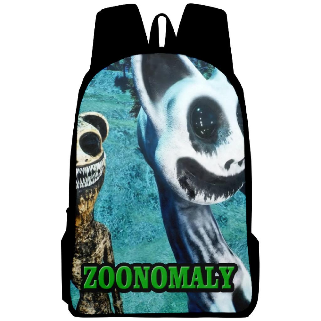 Hip Hop Youthful Funny New Zoonomaly Student School Bags Notebook Backpacks 3D Printed Oxford Waterproof Boys/Girls Travel Bags