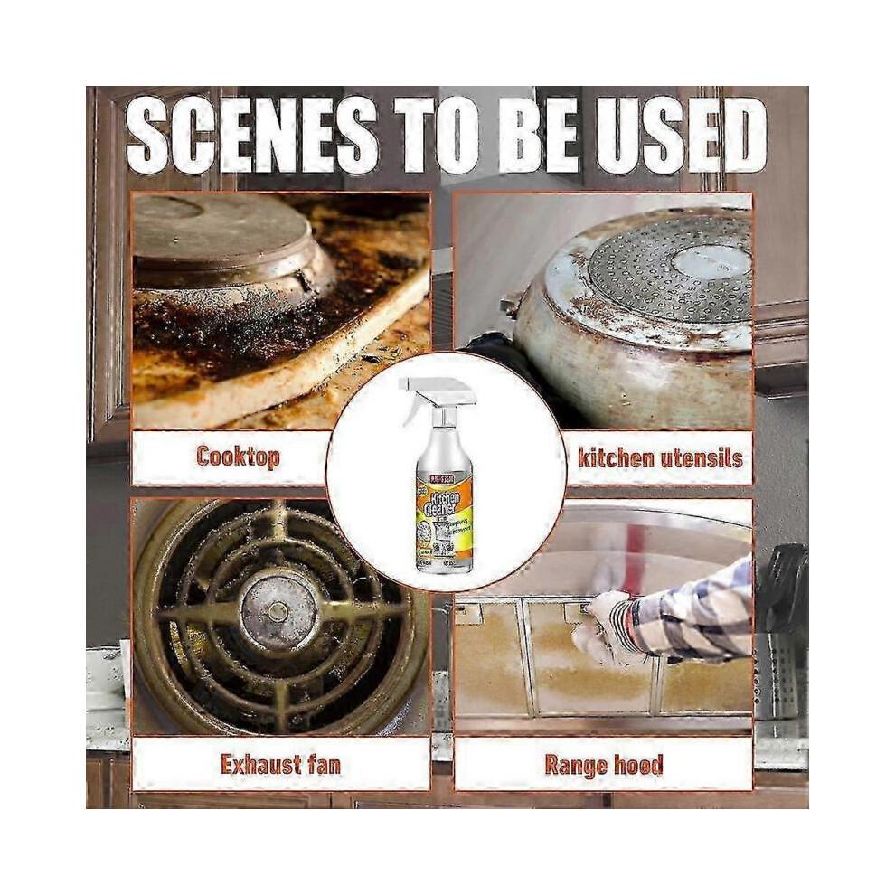Foaming Kitchen Degreaser Spray, 2-Pack