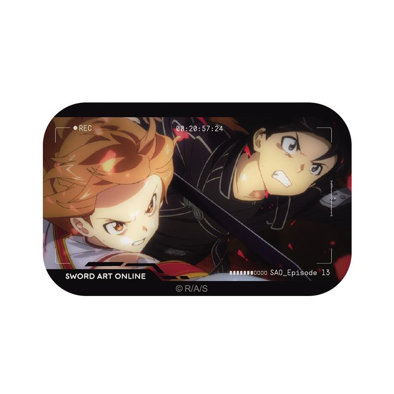 

Xinghe Official Sword Art Online Badge: Kirito & Asuna Long Scene 70x43MM