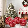 Inflatable Christmas Yard Decorations 24 Inch Ball Christmas Ornament With Light 16 Colors Giant Ornament For Garden Lawn Yard
