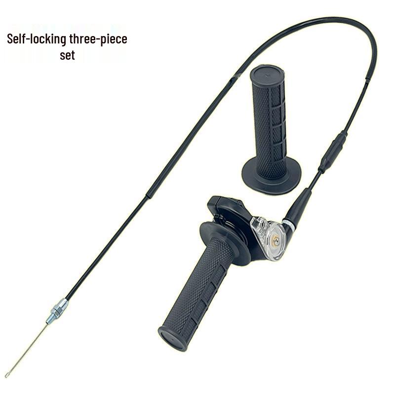 Mânere de ghidon din cauciuc cu cuplu ridicat și blocare automată pentru KTM Hengjian Z300 & S6/S7 250/300 cu două timpi