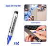 Waterproof Quick-Dry Oil-Based Marker Pen for Industrial Use - Thick Tip, Large Capacity, Fade-Resistant for Logistics