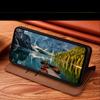 Applicable To Apple 16E Leather IPhone16proMAX Mobile Phone Case Apple15Plus All-inclusive Flip Case